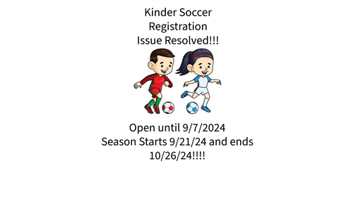 Kinder Registration