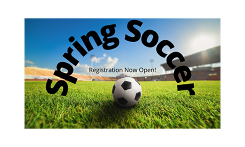 Spring Soccer Registration is Open!! Register Now!!